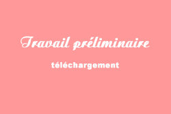 tlchargement du travail prliminaire